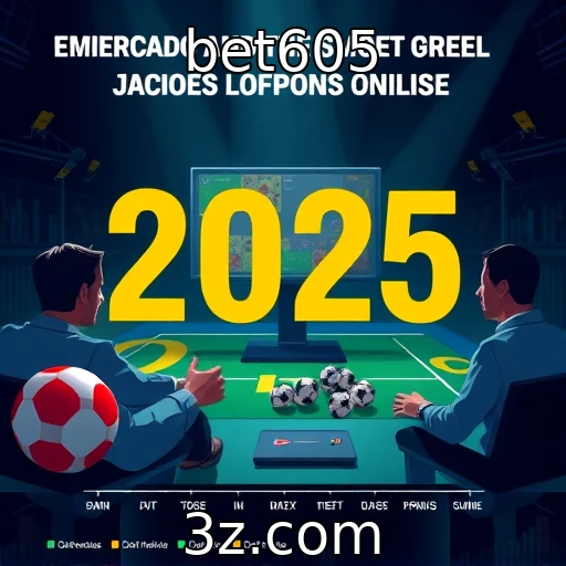 Crescimento do mercado de jogos online em 2025 - bet605